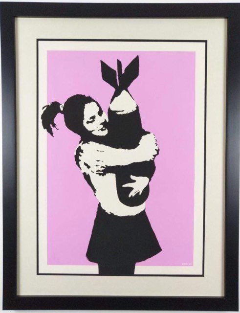 Bomb Hugger by Banksy